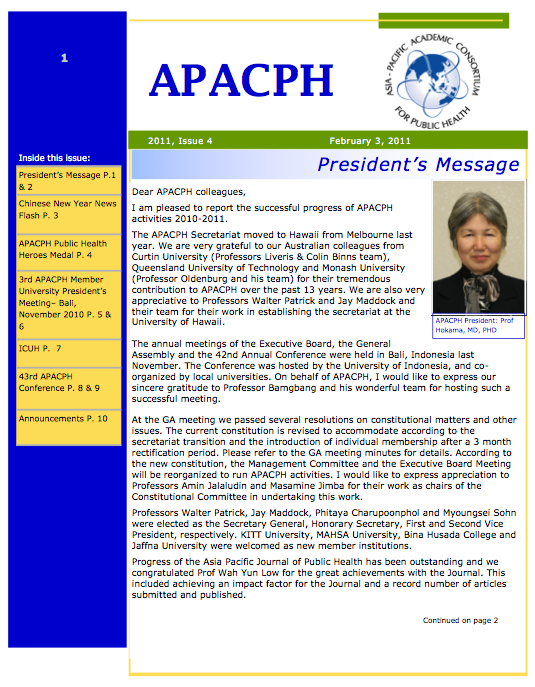 Newsletters